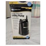 Water Ace 1/6 HP Submersible Sump Pump