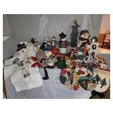 Large Assortment of Christmas Decorations