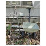 EZ Broadcast Spreader, Tank Dolly