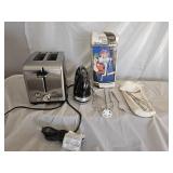 Kitchen Aid Mixer, Meat/Food Chopper, Toaster