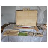 Drafting Table, Square and Other Supplies