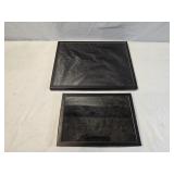 2 Glass Top Display Cases