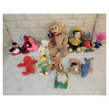 Vintage Monkey and Other Stuffed Animals
