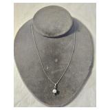 Sterling Silver Marvel Pendant Necklace