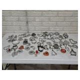 Large Assortment of Vintage Cookie Cutters