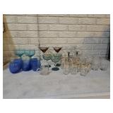 Assortment of Glasses and Stemware