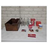 Coca-Cola & Pepsi Advertising, Wood Box