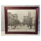 The Dayton Flood 1913 Framed Picture