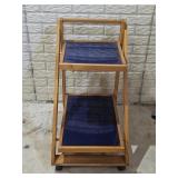 Rolling Bar Trolley Serving Cart
