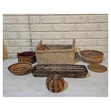 Vintage Handmade Baskets
