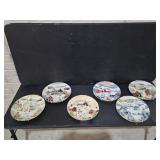 6 World Book Encyclopedia Annual Christmas Plates