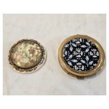 2 Vintage Powder Compacts