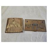 Vintage Mesh Wallet and Volupte Cigarette Case