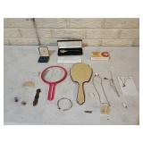Jewelry, Hand Mirrors and Collectibles