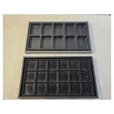 2 Jewelry Display Trays