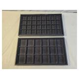 2 Jewelry Display Trays