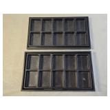 2 Jewelry Display Trays