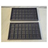 2 Jewelry Display Trays