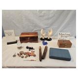 Jewelry Display, Box and Collectibles