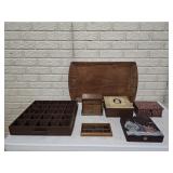 Vintage Trays and Boxes