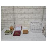 Music Box, Jewelry and Other Boxes, Basket