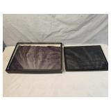 2 Glass Top Display Cases