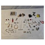 Assortment of Jewelry and Jewelry Parts