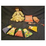 Hand Made Folk Art Dolls, Avon Max Mouse Items