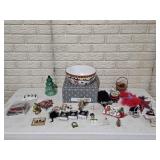 Santa Claus Bowl, Hallmark, Christmas Decorations