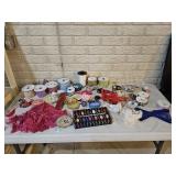 Assortment of Ribbon and Tassels