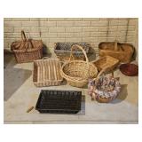 9 Wicker Baskets