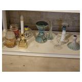 Pottery, Porcelain & Other Candle Holders, Candles