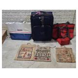 Advertising Burlap Bags, Insulated Bags, Suitcase