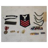 Vintage US Military Pins and Patches