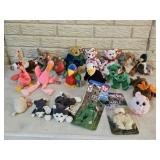 20 Assorted TY Beanie Babies