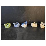 5 Vintage Pottery Planters