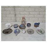 Signed Pottery Pieces