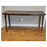 Vintage Mahogany Console Table