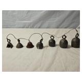 Vintage Brass Bell Windchime