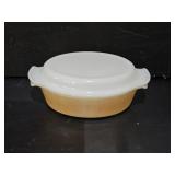 New Vintage Fire King Covered Casserole Dish