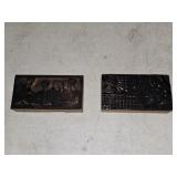 Vintage Winchester & Housewife Printing Blocks