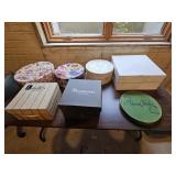 Hat Boxes, 2 Ladies Hats