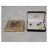 Vintage Powder Compact, Fashion Jewelry