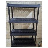 Heavy Duty Plastic Storage Shelf