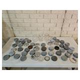 Vintage Zinc and Metal Canning Jar Lids