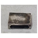 Vintage Sterling Silver Match Box Case