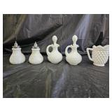 Imperial and Avon Milk Glass