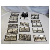 Vintage Keystone Stereoscope with Cards