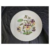 Cauldron England Hand Painted Floral Plate