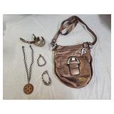 B Makowsky Designer Purse, Fashion Jewelry